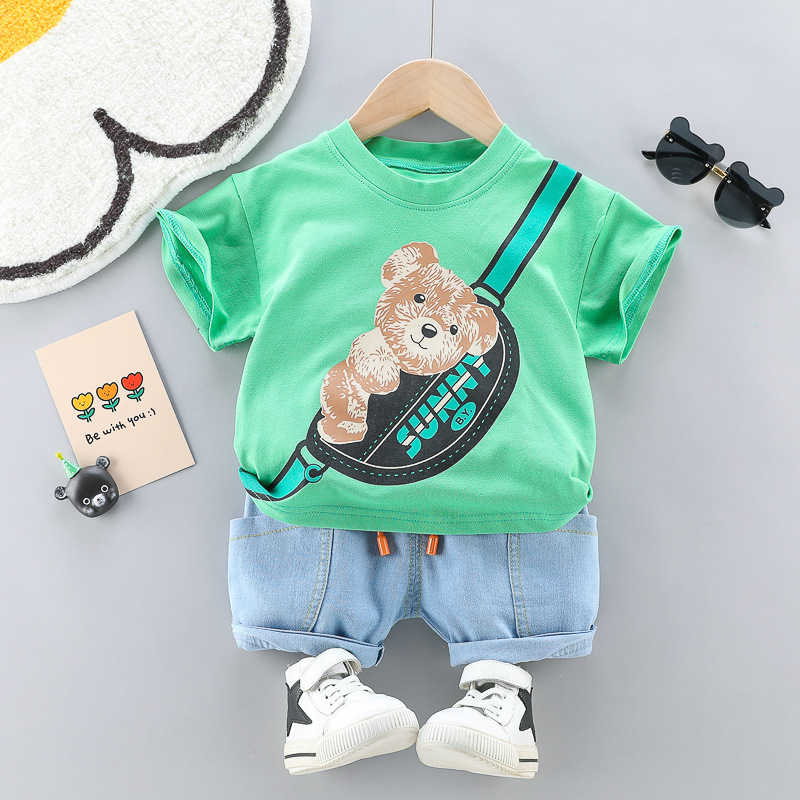 ha1547 เสื้อ+กางเกง size 80-120 จำนวน 5 ตัวต่อแพ็ค