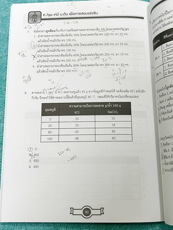 ►สอบเข้ามหิดล,สอบเข้าจุฬาภรณ์◄ หนังสือเรียนพิเศษ Ondemand ออนดีมานด์อัพสกิล Upskill ครูหมู อ.โสภณ ตะลุยโจทย์เคมีม.ต้น เพื่อการสอบแข่งขันเข้ามหิดล และจุฬาภรณ์ เน้นตะลุยโจทย์ทั้งเล่ม มีโจทย์รวมทั้งหมด 15 ชุด จดครบเกือบทั้งเล่ม จดละเอียด