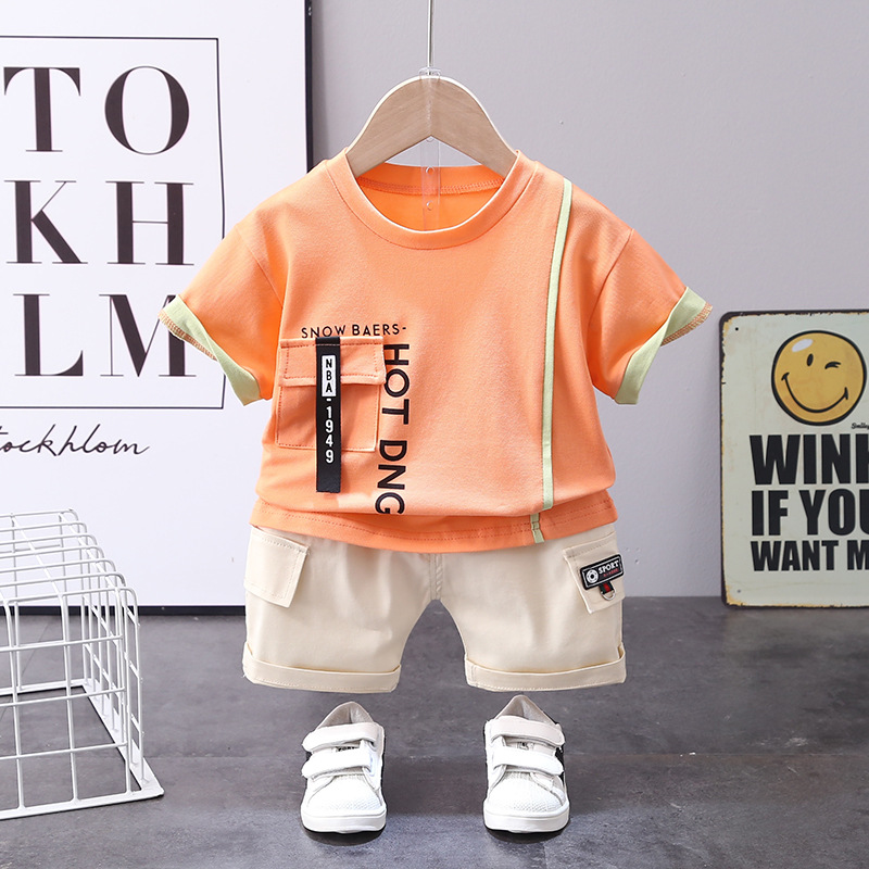 ha1482 เสื้อ+กางเกง size 80-110 จำนวน 4 ตัวต่อแพ็ค