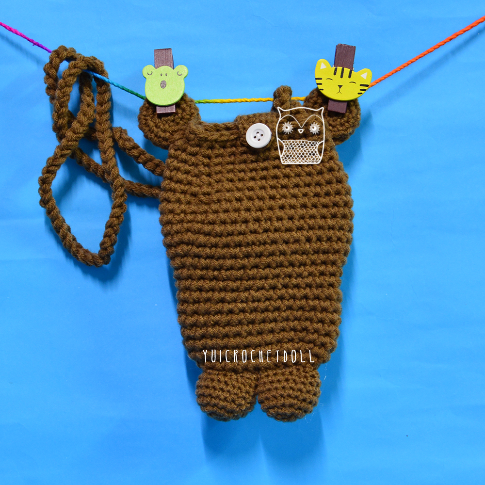 กระเป๋าใส่โทรศัพท์มือถือ มีสายคล้องคอ ลิง