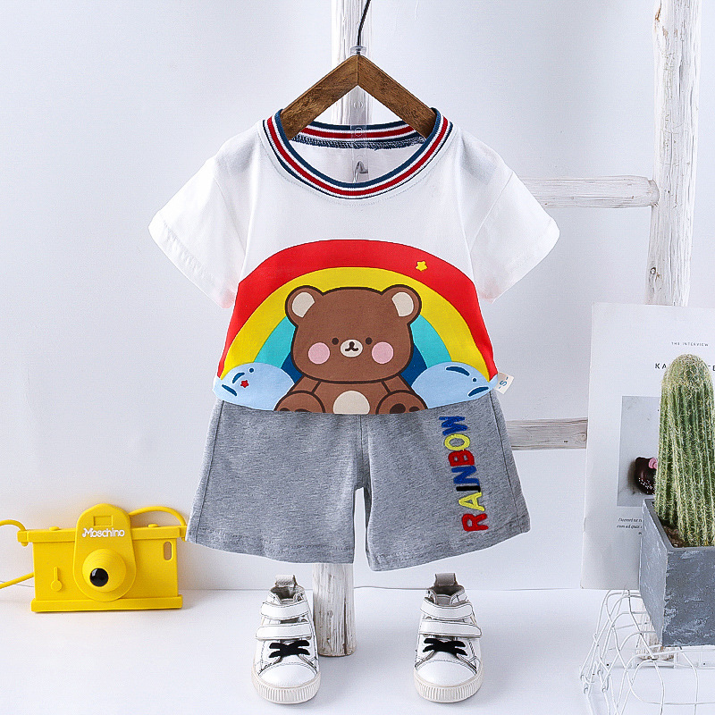 ha1507 เสื้อ+กางเกง size 80-120 จำนวน 5 ตัวต่อแพ็ค