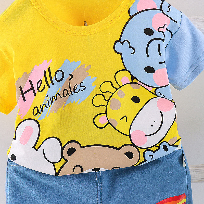 ha1514 เสื้อ+กางเกง size 80-120 จำนวน 5 ตัวต่อแพ็ค