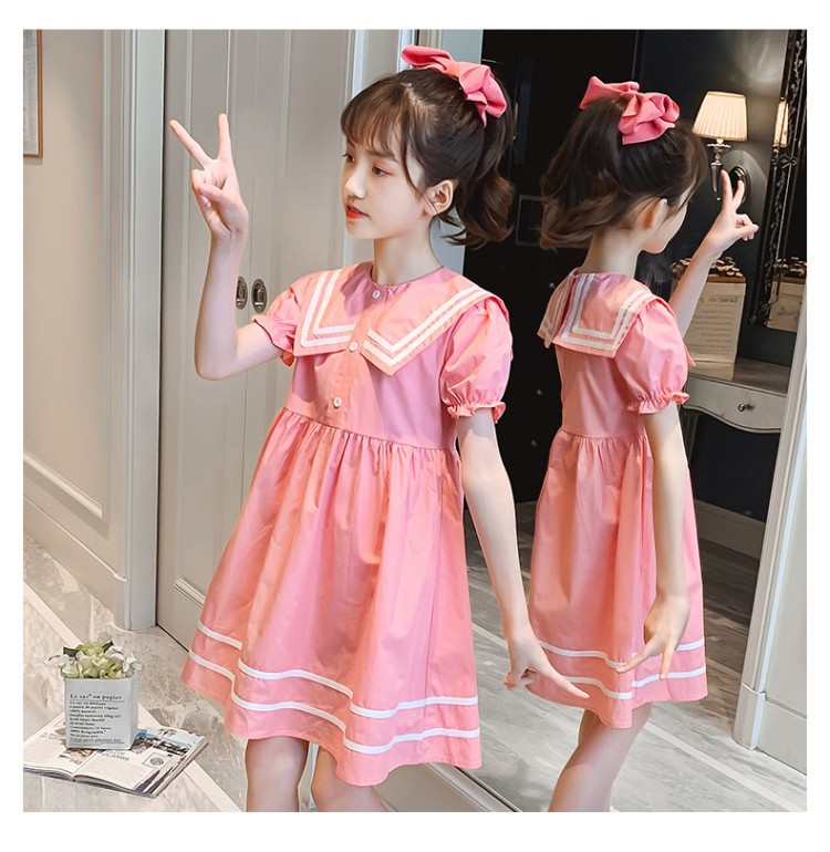 dr5504 เดรส เด็กโต 3 ตัวต่อแพ็ค 110-160 (เลือกไซส์ได้ให้ครบแพ็ค)