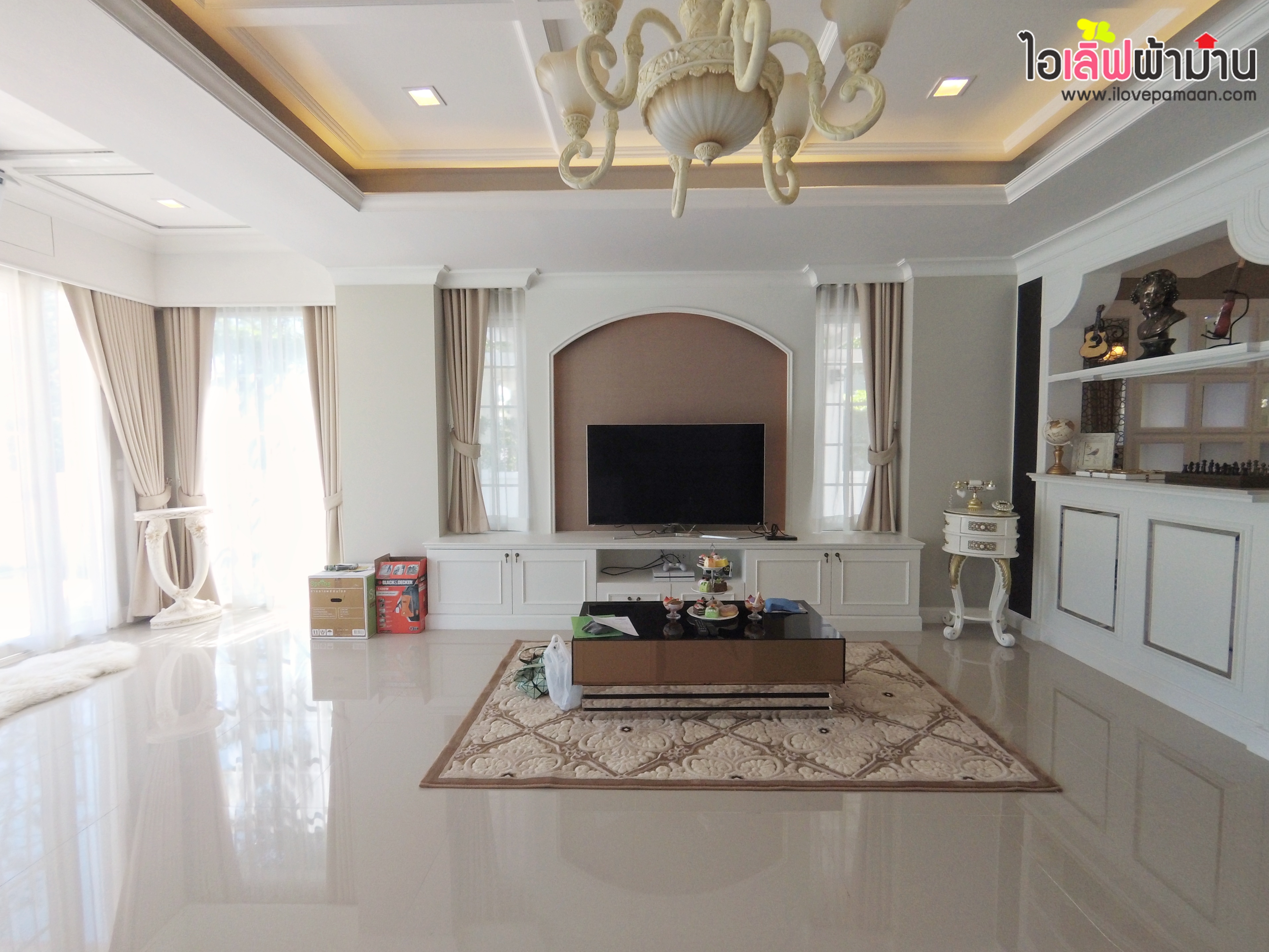 โกลเด้น เพรสทีจ เอกชัย-วงแหวน ม่านลอน สไตล์สวยหรู