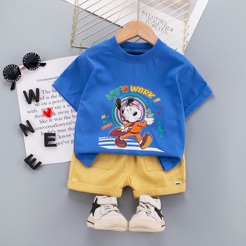 ha1497 เสื้อ+กางเกง size 80-120 จำนวน 5 ตัวต่อแพ็ค