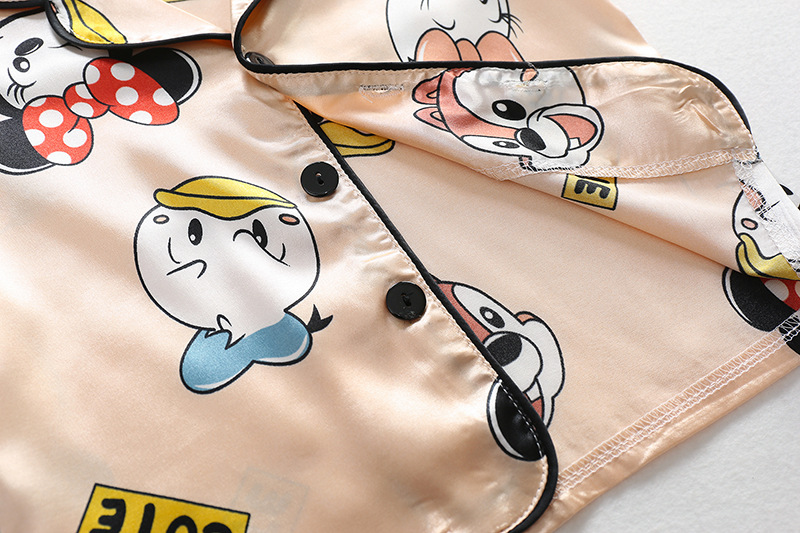 ha1303 ชุดนอน เสื้อ+กางเกง size 80-110 จำนวน 4 ตัวต่อแพ็ค