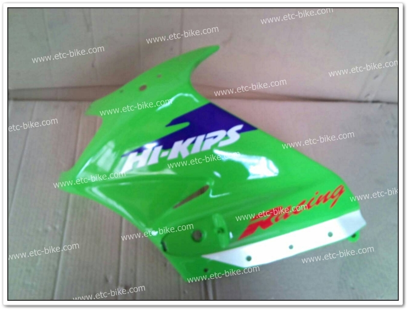 หน้ากาก ซ้าย SERPICO-SS สีเขียวตอง แท้ศูนย์