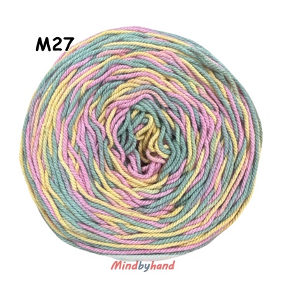 เชือกฟอกสีเหลือบ สี 27
