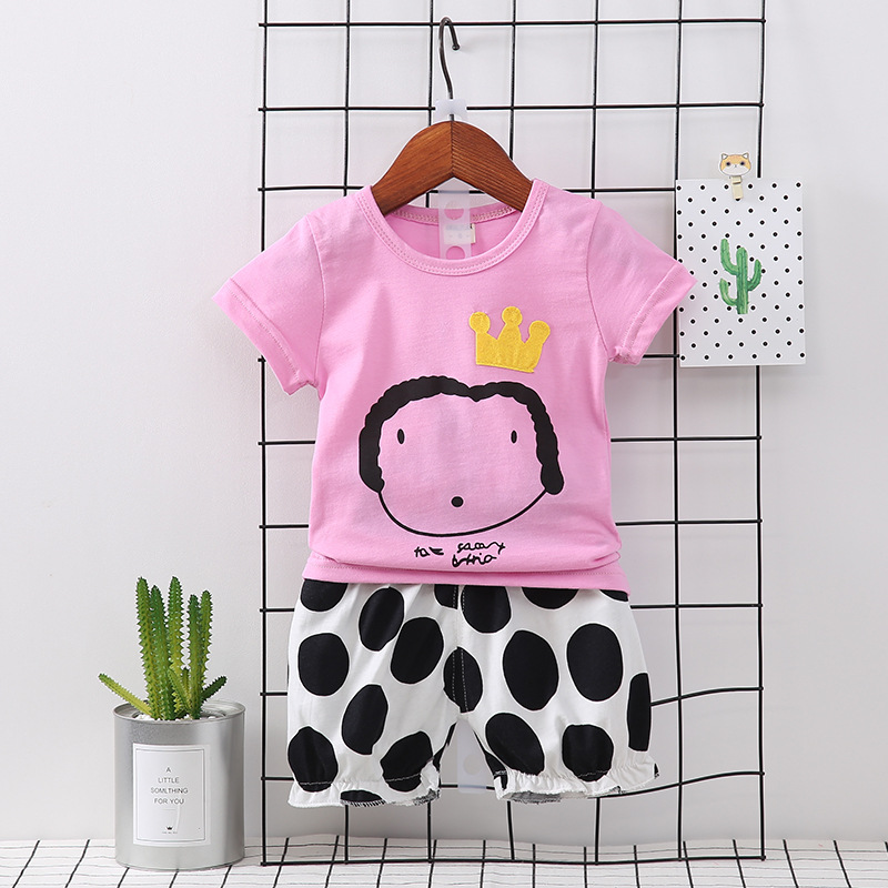 ha705 เสื้อ+กางเกง size 80-110 4ตัวต่อแพ็ค