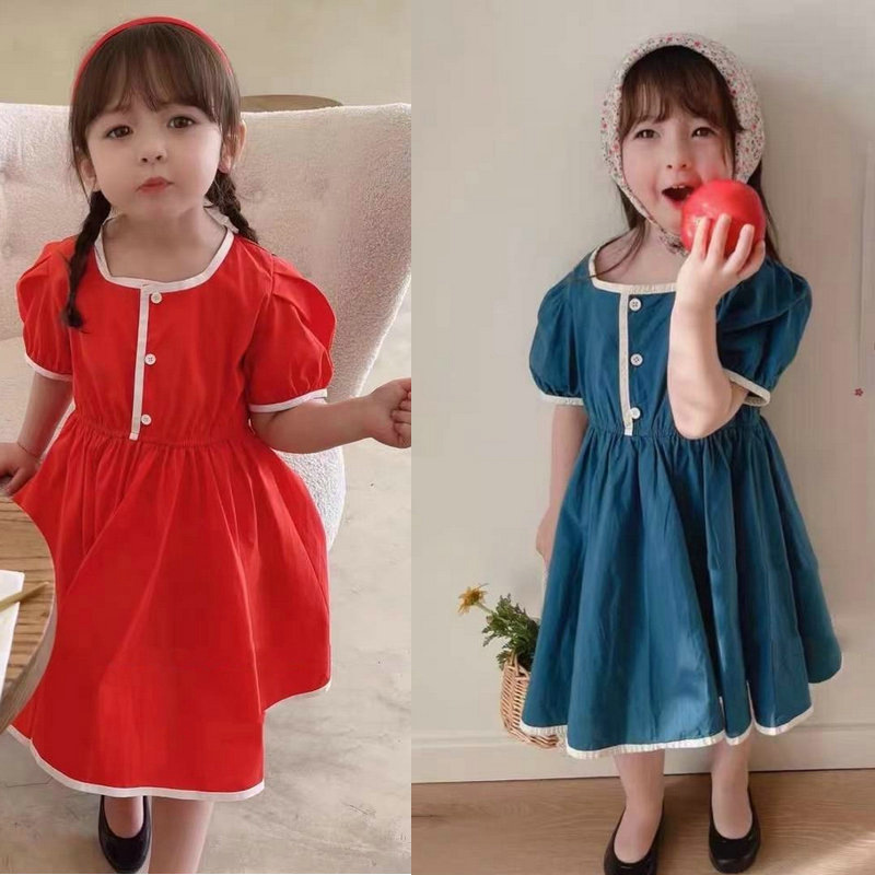 yw1393 เดรส size 7-15 5 ชุดต่อแพ็ค (เลือกไซส์ได้ ให้ครบแพ็ค)