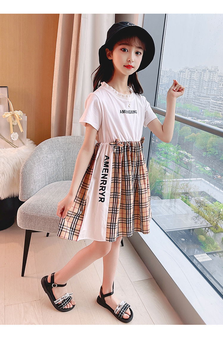 dr4941 เดรส เด็กโต 3 ตัวต่อแพ็ค 110-160 (เลือกไซส์ได้ให้ครบแพ็ค)