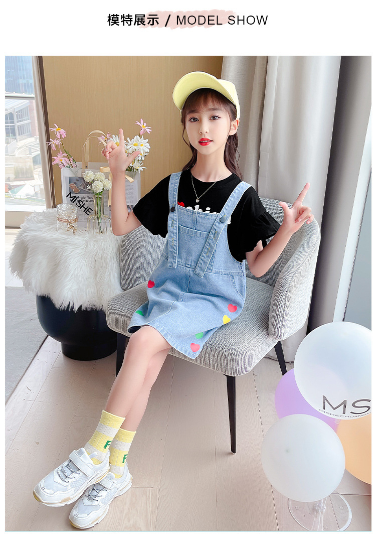 dr5347 เสื้อ+กระโปรง เด็กโต 3 ตัวต่อแพ็ค 110-160 (เลือกไซส์ได้ให้ครบแพ็ค)