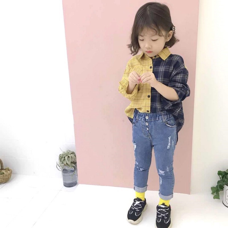 yw144 เสื้อแขนยาว size 7-15 5 ชุดต่อแพ็ค