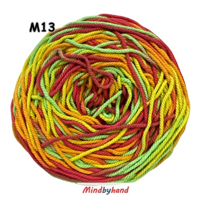 เชือกฟอกสีเหลือบ สี 13