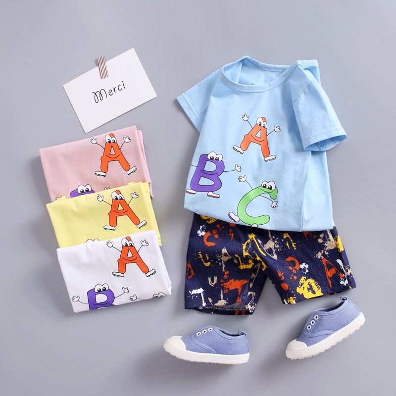 ha714 เสื้อ+กางเกง size 80-110 4ตัวต่อแพ็ค