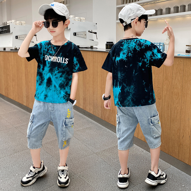 dr5384 เสื้อ+กางเกง เด็กโต 3 ตัวต่อแพ็ค 110-170 (เลือกไซส์ได้ให้ครบแพ็ค)