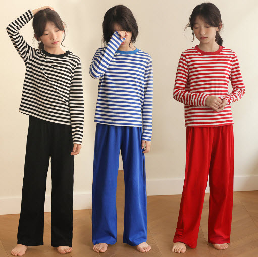 ll99 เสื้อแขนยาว เด็กโต 3 ตัวต่อแพ็ค 130-165 (เลือกไซส์ให้ครบแพ็ค)