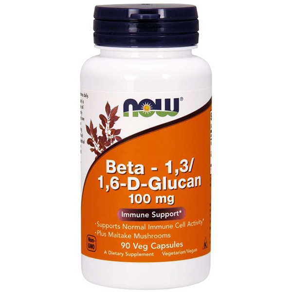 พร้อมส่ง เบต้ากลูแคน Now Foods Beta-1,3/1,6-D-Glucan Immune Support 100mg