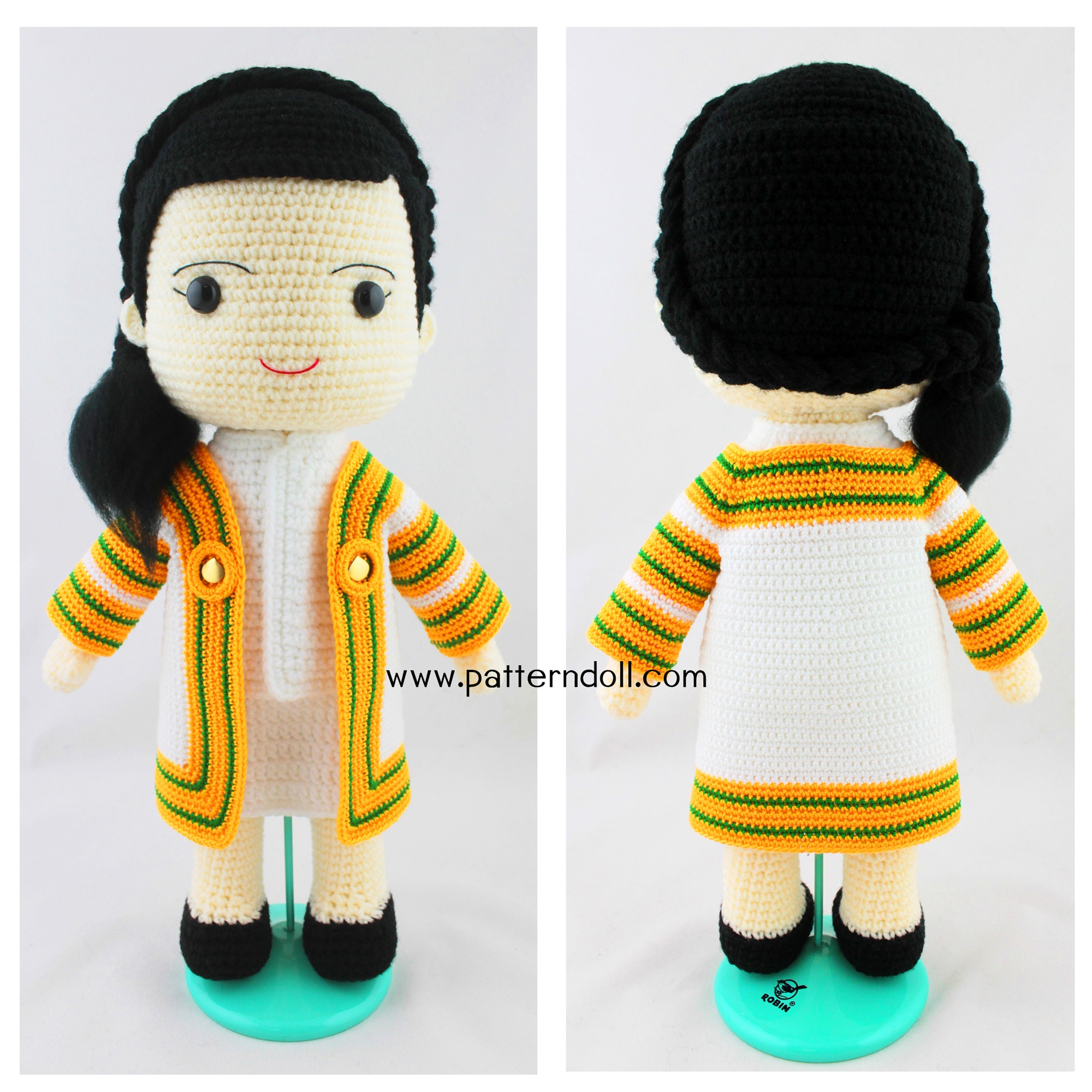 หนังสืองานฝีมือตุ๊กตาถักโครเชต์บัณฑิตมสธ.