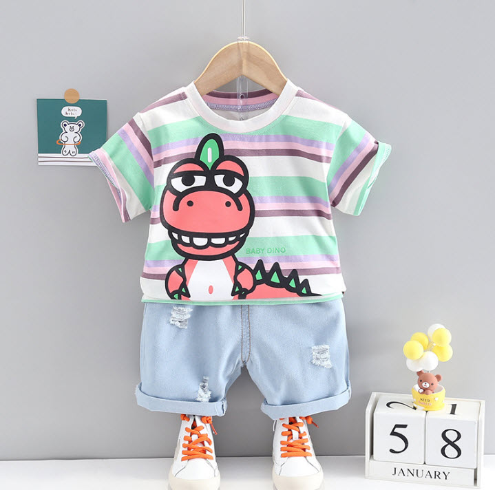 ha1489 เสื้อ+กางเกง size 80-110 จำนวน 4 ตัวต่อแพ็ค