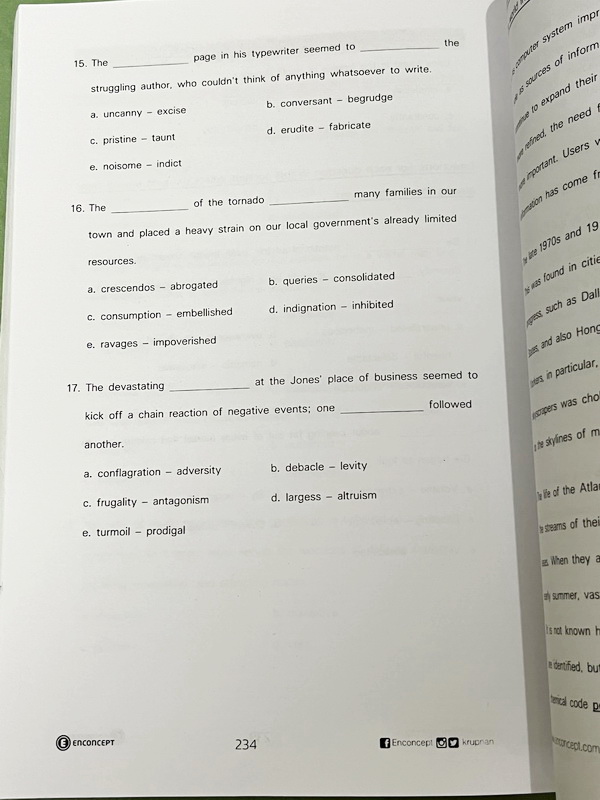 ►ครูพี่แนน Enconcept◄ อังกฤษเตรียมสอบ ม.4 เทอม 1 เตรียมอุดม อัดแน่นไปด้วยเทคนิคและเคล็ดลับ มีสรุป Grammar Point ที่สำคัญ มีโจทย์แบบฝึกหัดเข้มข้นหลายระดับ ในหนังสือมีเขียนบางหน้า มีเฉลย Answer key