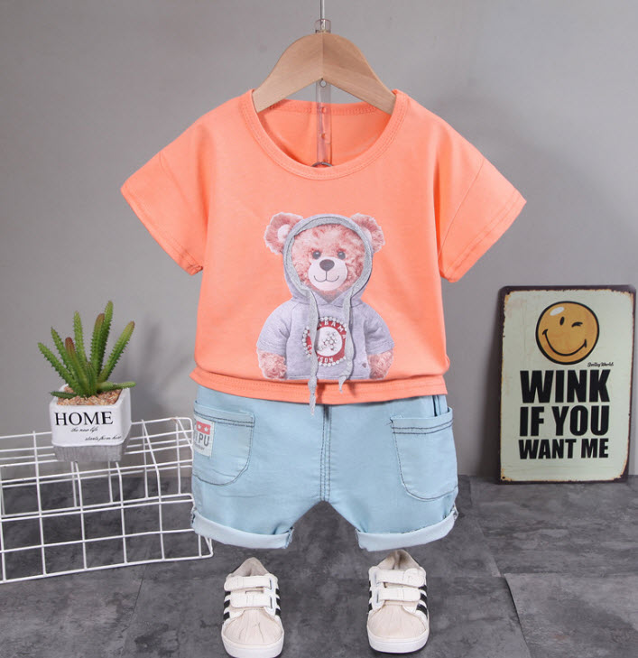 ha1255 เสื้อ+กางเกง size 80-120 จำนวน 5 ตัวต่อแพ็ค
