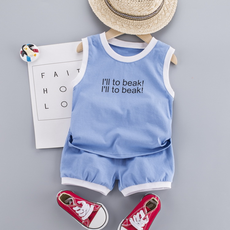 ha1611 เสื้อกล้าม+กางเกง size 80-110 จำนวน 4 ตัวต่อแพ็ค