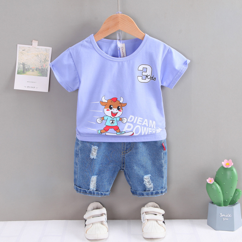 ha1591 เสื้อ+กางเกง size 80-110 จำนวน 4 ตัวต่อแพ็ค
