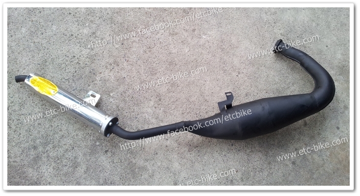 ท่อไอเสีย KR150 เก่า ทรง PDK ป้ายทอง (TSUKIGI)