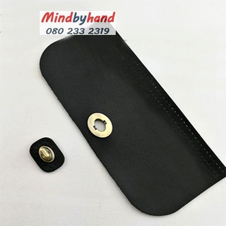 ฝากระเป๋าหนัง / แผ่นหนังปิดฝากระเป๋า ขนาด 23 cm.