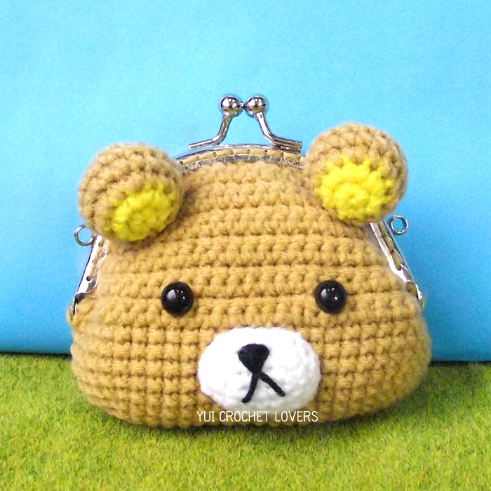 กระเป๋าปิ๊กแป๊กไหมพรมหมีรีลัคคุมะ