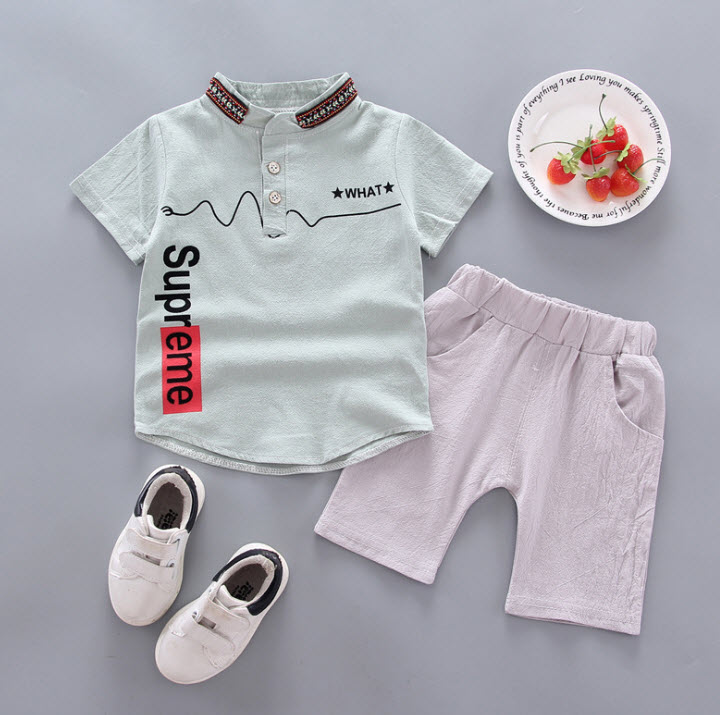 ha989 เสื้อ+กางเกง size 80-110 จำนวน 4 ตัวต่อแพ็ค