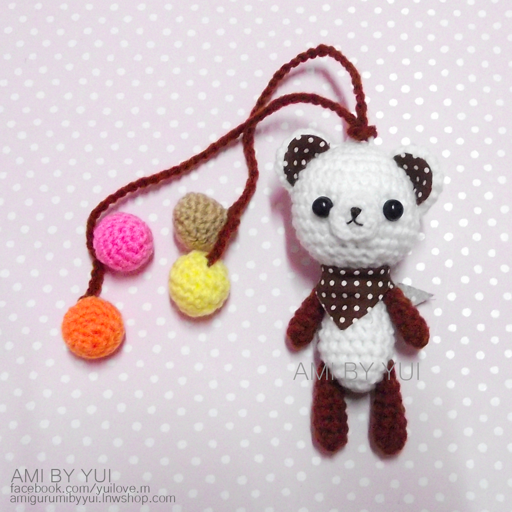 พวงห้อยกระเป๋าหมีขี้หนาว