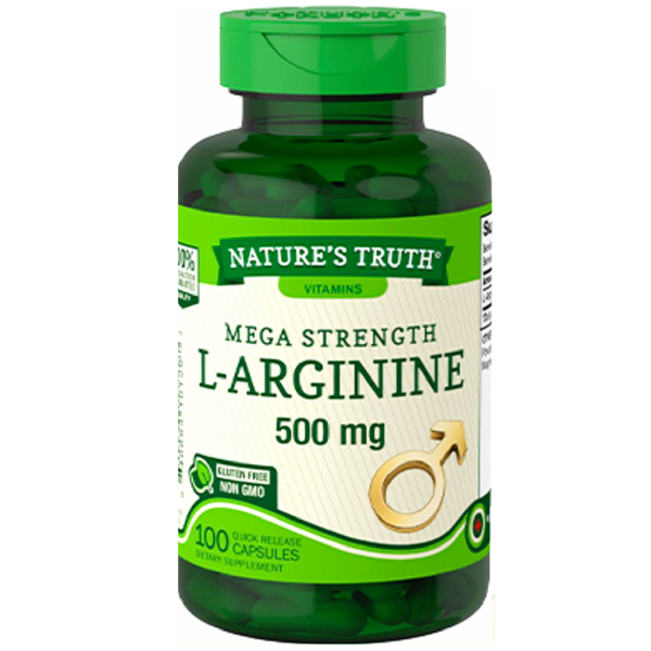 พร้อมส่ง แอล-อาร์จินีน Nature's Truth L-Arginine 500mg