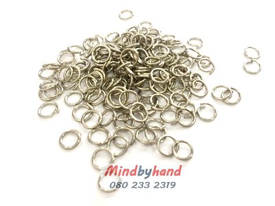 ห่วงเหล็กสีเงิน / สีทอง (เล็ก)