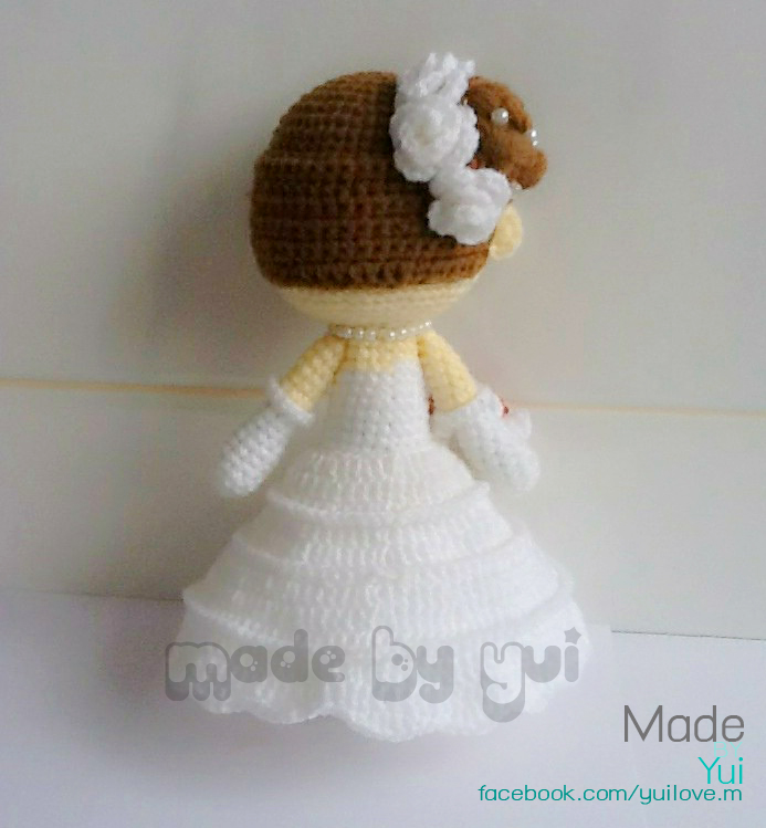 ตุ๊กตาแต่งงาน เจ้าบ่าว-เจ้าสาว 8 นิ้ว