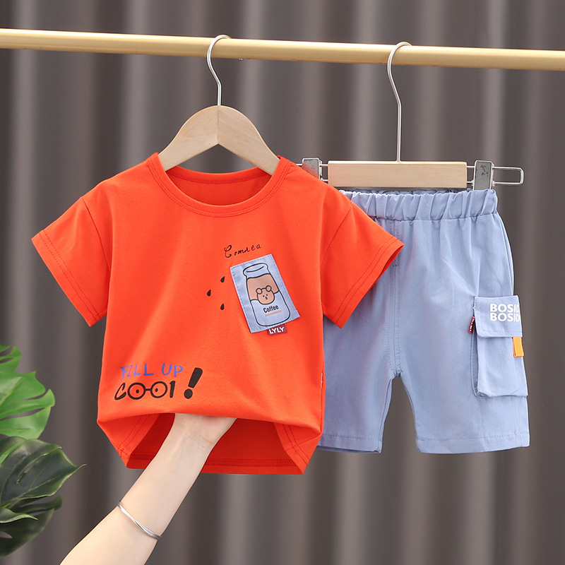ha1442 เสื้อ+กางเกง size 80-120 จำนวน 5 ตัวต่อแพ็ค