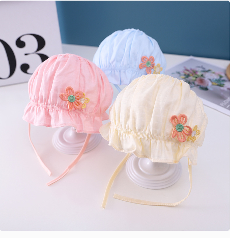 yu1760 หมวกเด็ก 5 ใบต่อแพ็ค **คละสี**