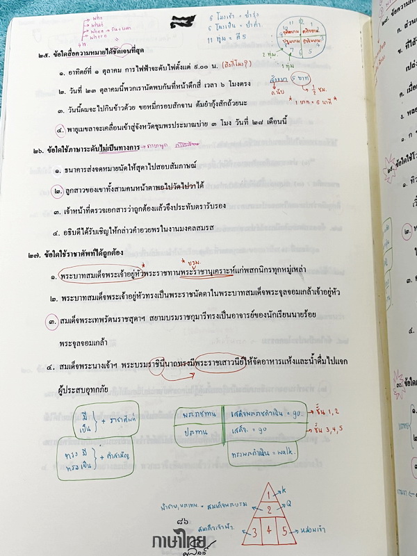 ►ครูลิลลี่◄ หนังสือตะลุยโจทย์สอบเข้าม.4 โรงเรียนเตรียมอุดมศึกษา มีเก็งข้อสอบวิชาภาษาไทย เพื่อเตรียมสอบเข้า ม.4 โรงเรียนเตรียมอุดมศึกษาโดยเฉพาะ เน้นตะลุยโจทย์ จดครบเกือบทั้งเล่ม จดละเอียด หนังสือเล่มหนาใหญ่
