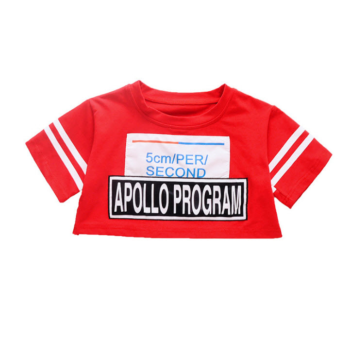hop23 เสื้อครอป size 110-160 3 ตัวต่อแพ็ค**คละไซส์ได้ จำนวนให้ครบแพ็ค**