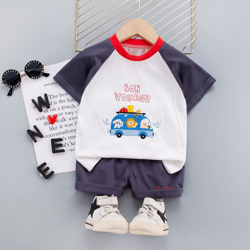 ha1498 เสื้อ+กางเกง size 80-120 จำนวน 5 ตัวต่อแพ็ค