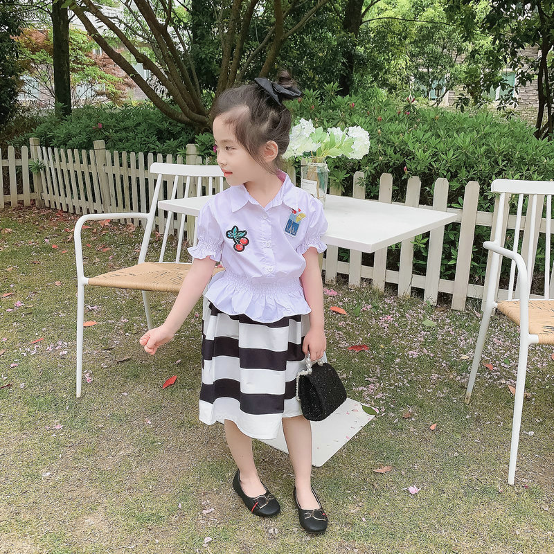 yw972 เสื้อ+กระโปรง size 7-15 5 ชุดต่อแพ็ค
