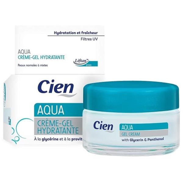 พร้อมส่ง ผิวผสมขาดน้ำนำเข้าเยอรมัน Cien Aqua Creme-Gel 50ml.