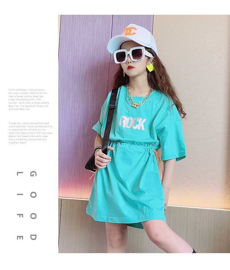 dr5305 เดรส เด็กโต 3 ตัวต่อแพ็ค 110-170 (เลือกไซส์ได้ให้ครบแพ็ค)