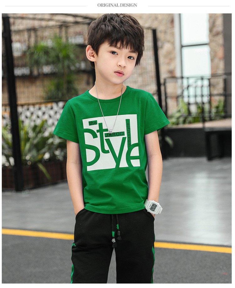 dr4765 เสื้อ+กางเกง เด็กโต 3 ตัวต่อแพ็ค 120-170 (เลือกไซส์ได้ให้ครบแพ็ค)