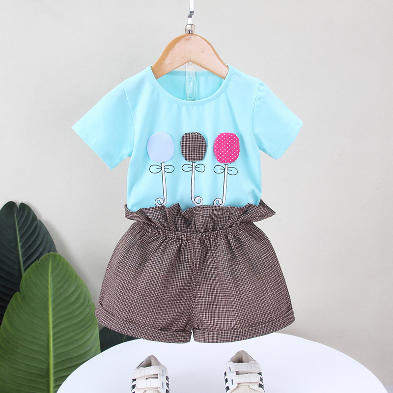 ha1423 เสื้อ+กางเกง size 80-110 จำนวน 4 ตัวต่อแพ็ค