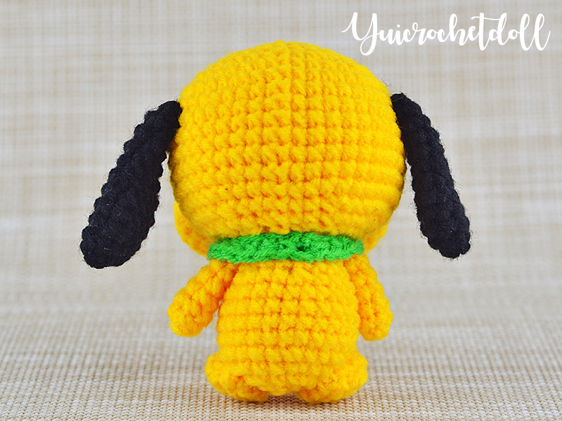 ตุ๊กตาถักโครเชต์ พลูโต Pluto