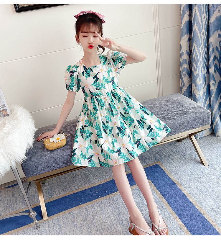 dr4955 เดรส เด็กโต 3 ตัวต่อแพ็ค 110-160 (เลือกไซส์ได้ให้ครบแพ็ค)