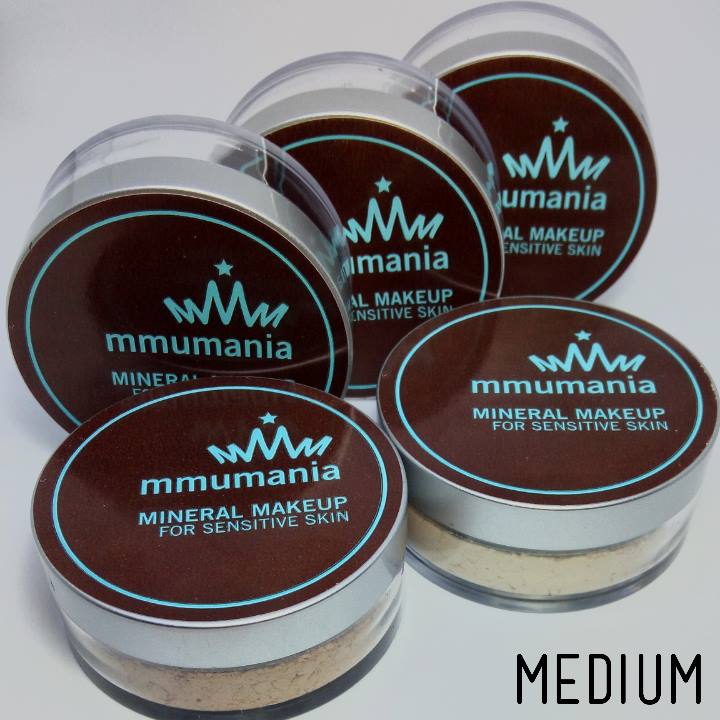 ขนาดจัดชุดกลาง 5 ชิ้น 600 บาท MMUMANIA mineral makeup : Medium Custom Kit 5 pcs.