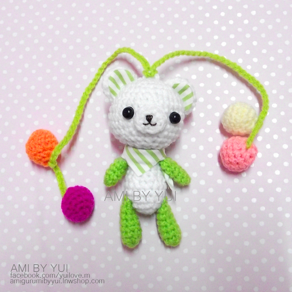 พวงห้อยกระเป๋าหมีขี้หนาว